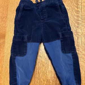 2t (85cm) toddler boys pants. corduroy dark blue. Good shape!